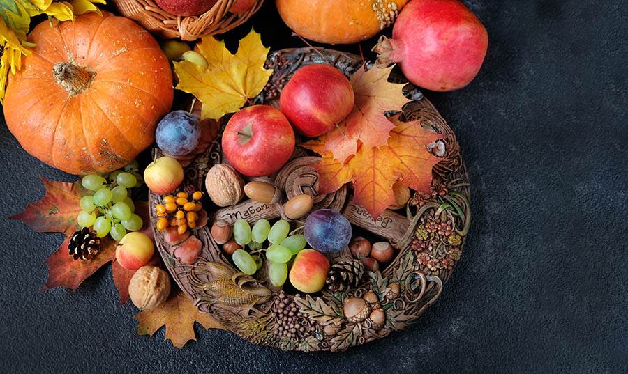 An altar for the autumn equinox